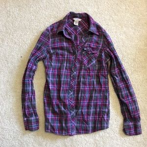 Arizona plaid top